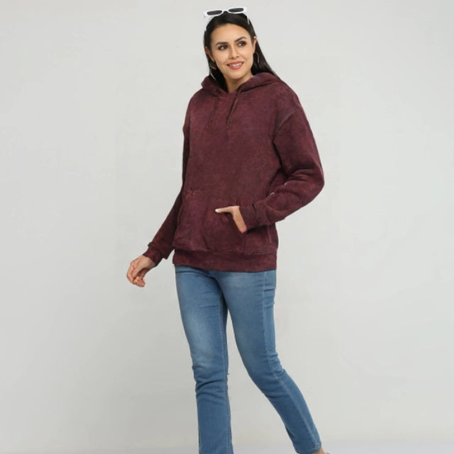 Acid Wash Hoodie - Classic Colors