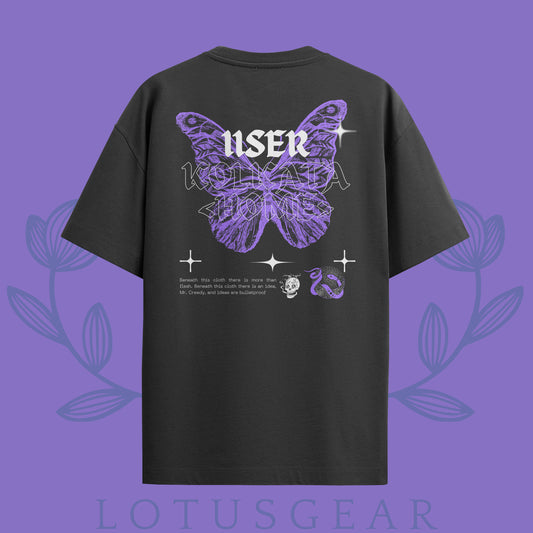 IISER Kolkata Lotus Gear Original Fest Tee in Black