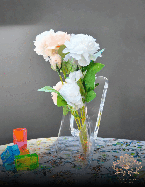 Clear Acrylic Frame Vase
