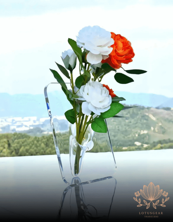 Clear Acrylic Frame Vase