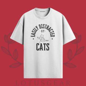 Easily Distracted by Cats Tee