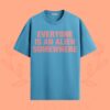 Everyone is An Alien Somewhere ColdPlay Tee in Blue