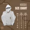 Acid Wash Heavy Weight Hoodie - Metal Edit