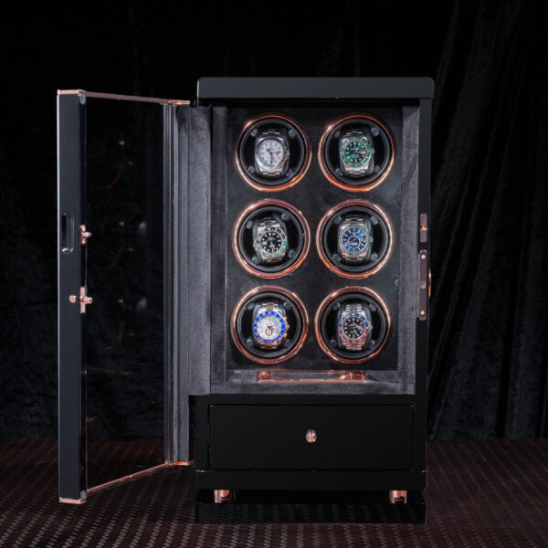Hea27b2eae0ff49c7a913ed68c62d4510V.jpg Obsidian Six Watch Winder Vault