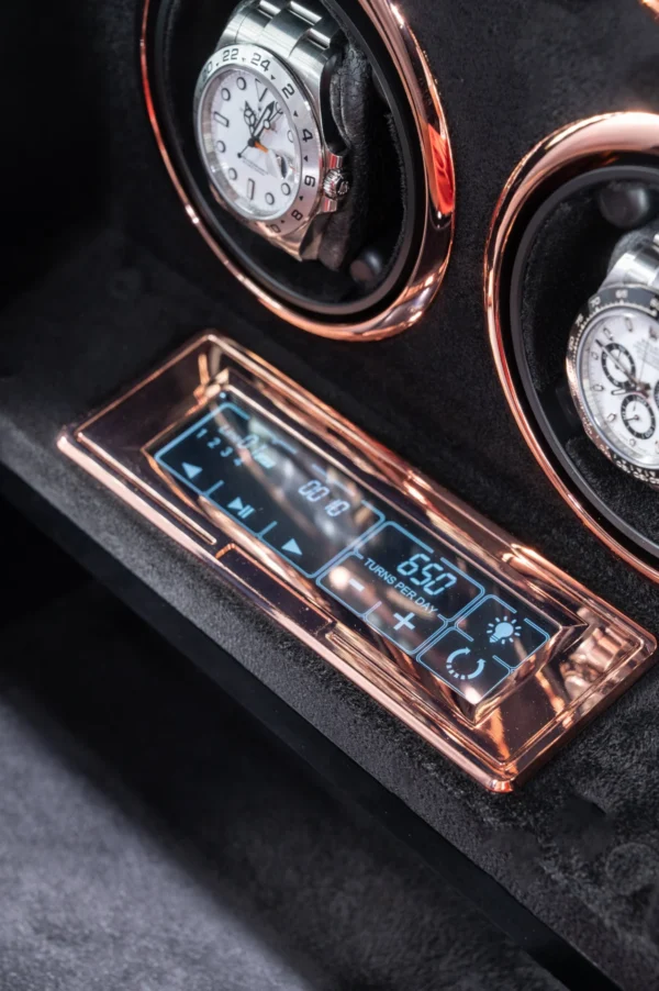 obsidian six digital display Obsidian Six Watch Winder Vault